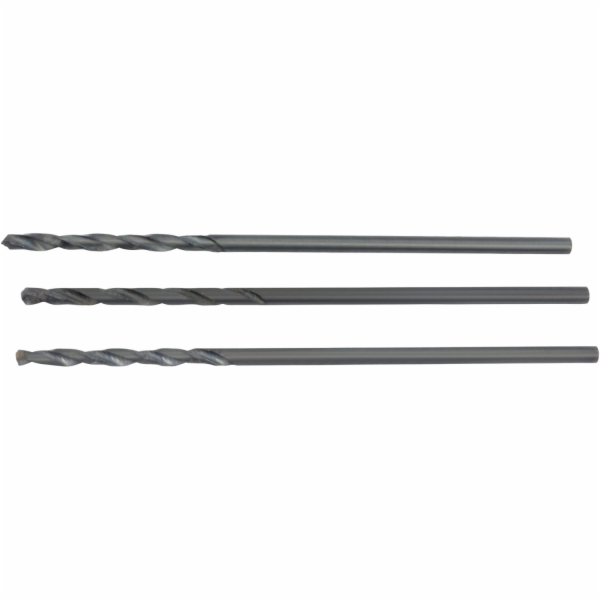 LUX-TOOLS Vrtáky do kovu , přesné HSS-G, 1,5 mm, 3 kusy