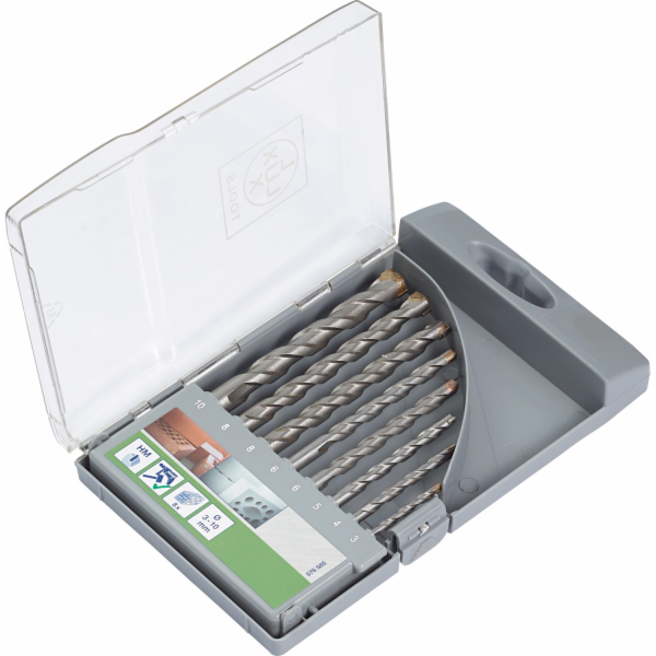 LUX-TOOLS Sada vrtáků do zdiva Comfort, 8 kusů