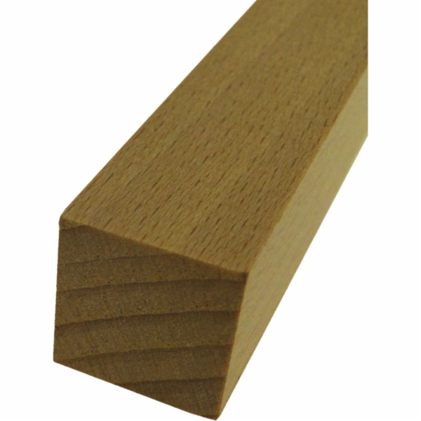 Döllken Profiles Čtvercová buková lišta 10 mm x 10 mm dél...