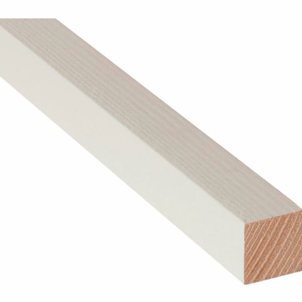 Döllken Profiles Čtvercová lišta, bílý lak, 20 mm x 20 mm...