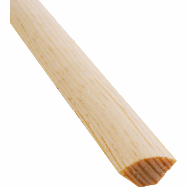 Döllken Profiles Čtvrtkruh borovicový, lakovaný, 18 mm x ...