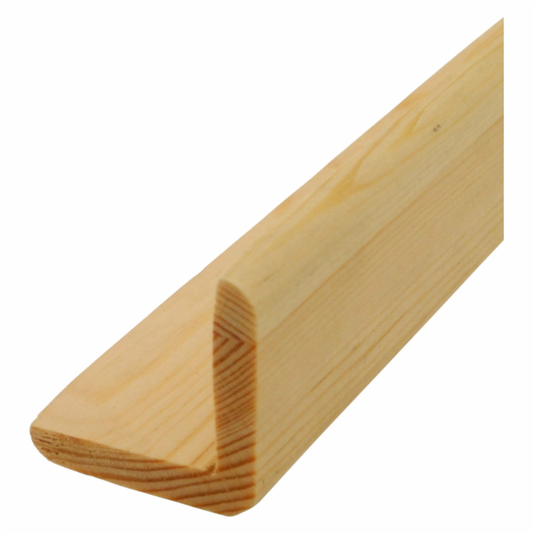 Döllken Profiles Úhlová lišta borovice 40 mm x 40 mm délk...