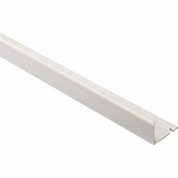 Arcansas PVC rohový profil, matně bílý, 12,5 mm x 2,5 m