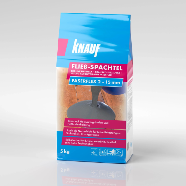 Knauf Samonivelační stěrkovací hmota Faserflex 15,5 kg