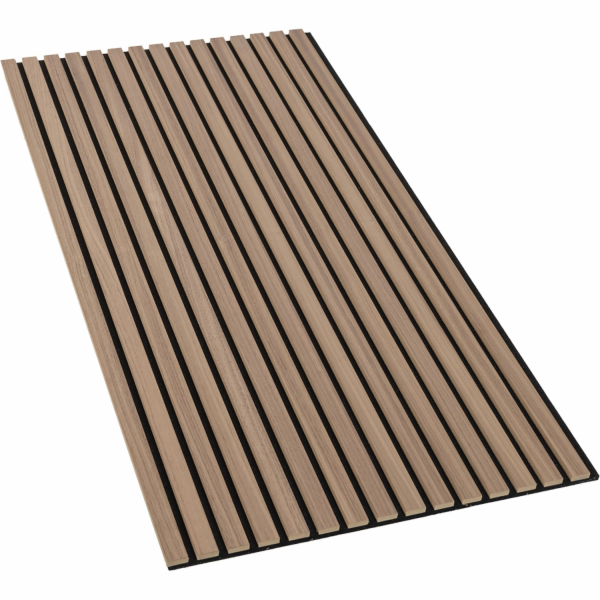 Denpanels Akustický obklad stěny z ořechového MDF přírodn...