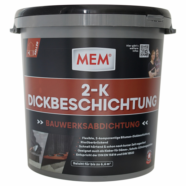 MEM dvousložkový silnovrstvý nátěr 30 kg