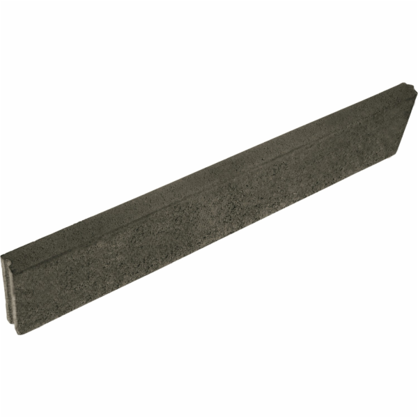 EHL Obrubník trávníku antracitový zaoblený 100 cm x 25 cm...