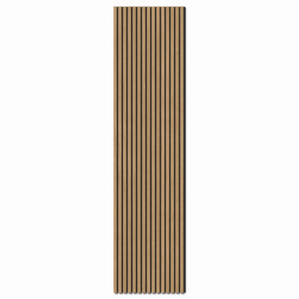 Denpanels Akustický obklad stěny, přírodní dub na černé a...