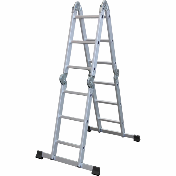 Sonstige Víceúčelový žebřík, čtyřdílný, 4 x 3 příčky, pra...
