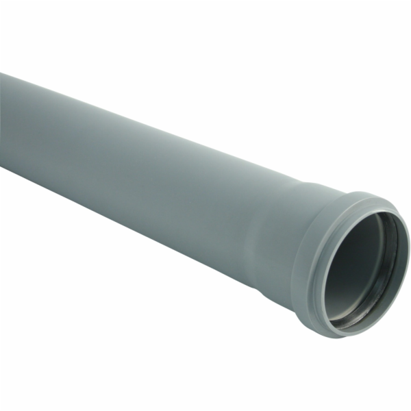 Marley Trubka HT s nasouvacím hrdlem DN 50 šedá 1500 mm