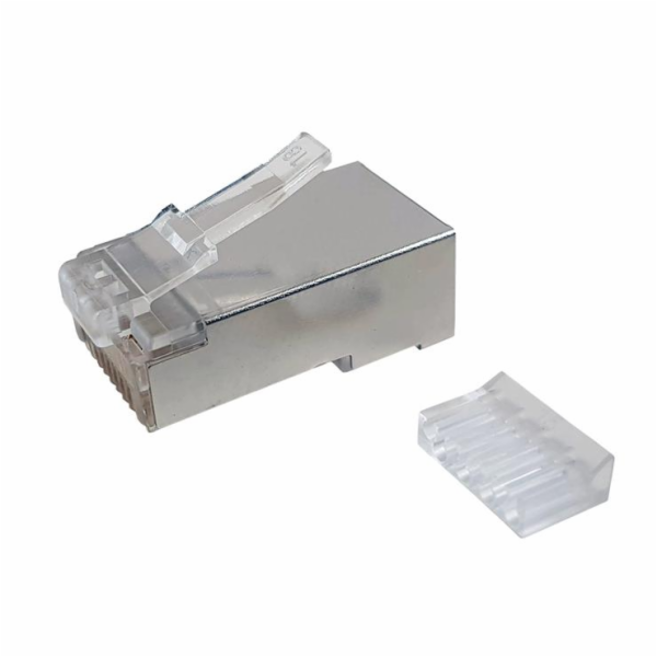 Konektor Solarix KRJ45/6SH RJ45 FTP 8p8c, Cat 6, licna, s...