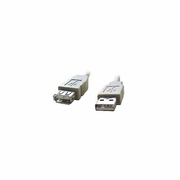 GEMBIRD Kabel USB 2.0 A-A prodlužovací 1,8m Premium (čern...