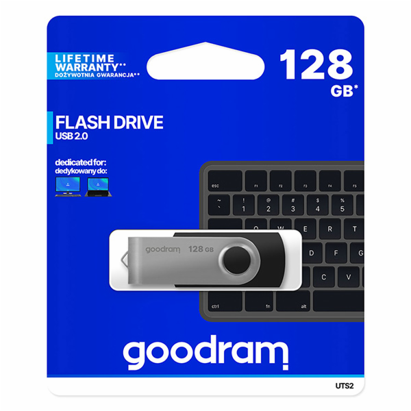 GoodRAM TWISTER 128GB BLACK PAMGORFLD0252