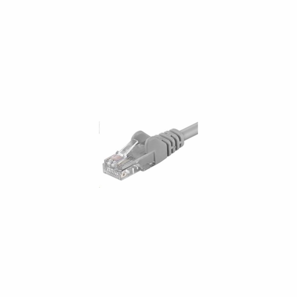 PremiumCord Patch kabel UTP RJ45-RJ45 CAT6 25m šedá