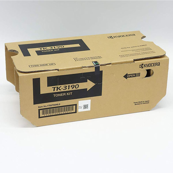 Kyocera toner TK-3190 na 25 000 A4 (při 5% pokrytí), pro ...