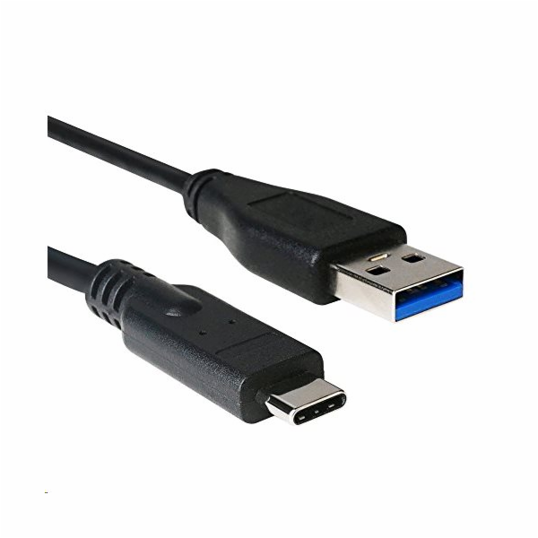 C-Tech CB-USB3C-10B USB 3.0 AM na Type-C, (AM/CM), 1m, če...