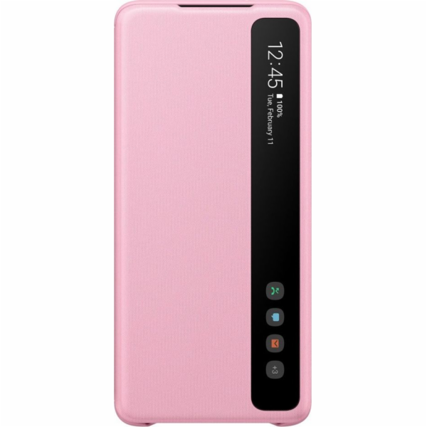 Samsung Clear View Cover für S20+, Pink