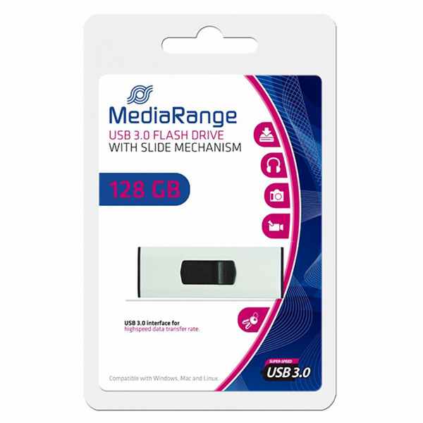 MediaRange 128 GB, USB-Stick MR918