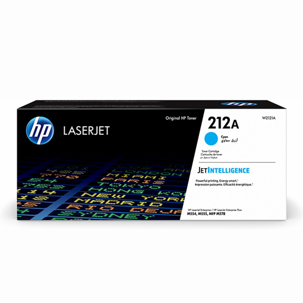HP toner azurový 212A (W2121A)