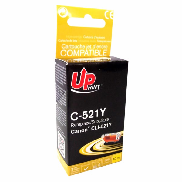 Inkoust UPrint C-521Y / CLI521Y (žlutý)
