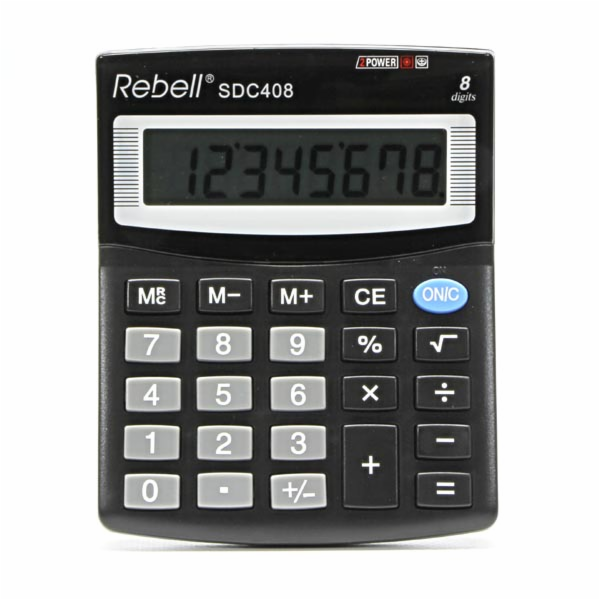 Kalkulačka Rebell SDC808+