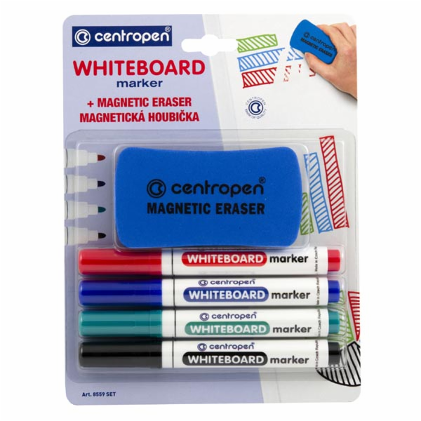 Centropen  sada whiteboard marker 8559  