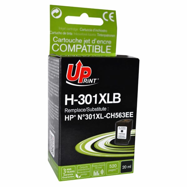Inkoust UPrint H-301XLB / CH563EE (černý)