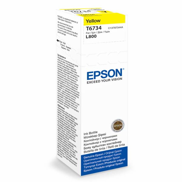 Inkoust Epson C13T67344A (žlutý)