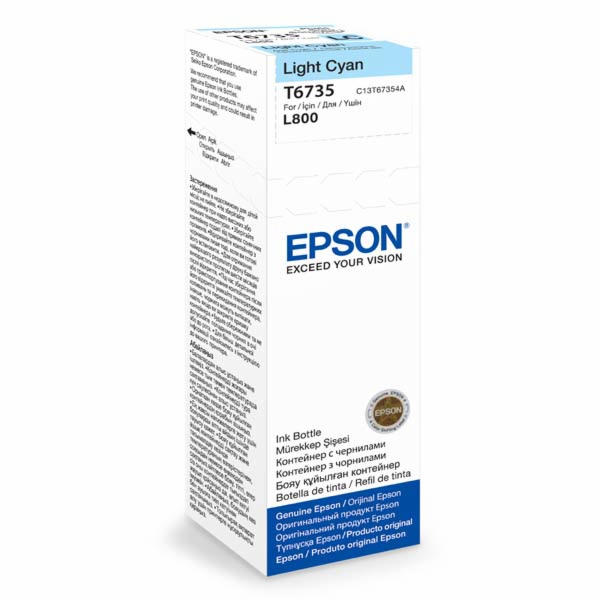 Inkoust Epson C13T67354A (světle azurový)