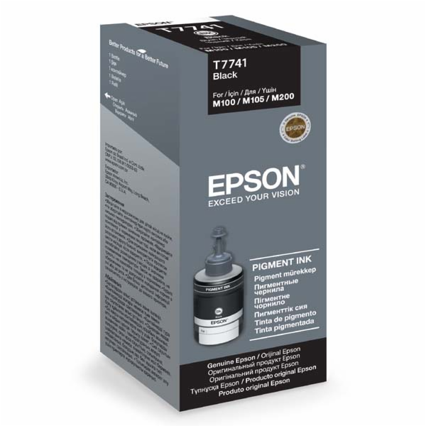 Inkoust Epson T7741, černý