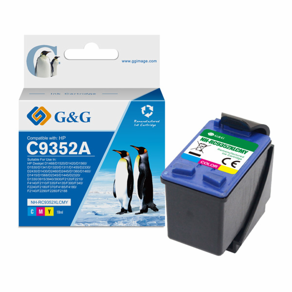 Inkoust G&G Inkoust / inkoust kompatibilní s G&G s C9352A...