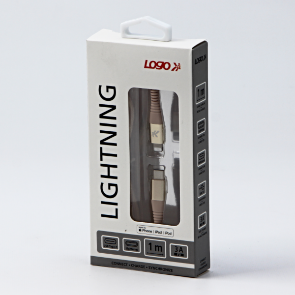 USB USB kabel USB kabel (2.0), USB C M - Apple Lightning ...