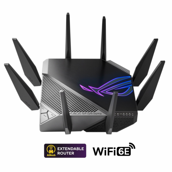 Router GT-AXE11000 ROG Rapture WiFi 6 Gaming