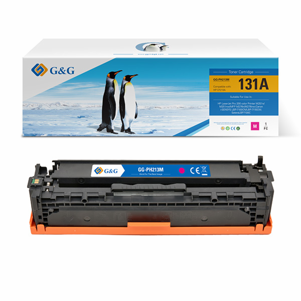 Výměna purpurového toneru G&G 131A (NT-PH213M)