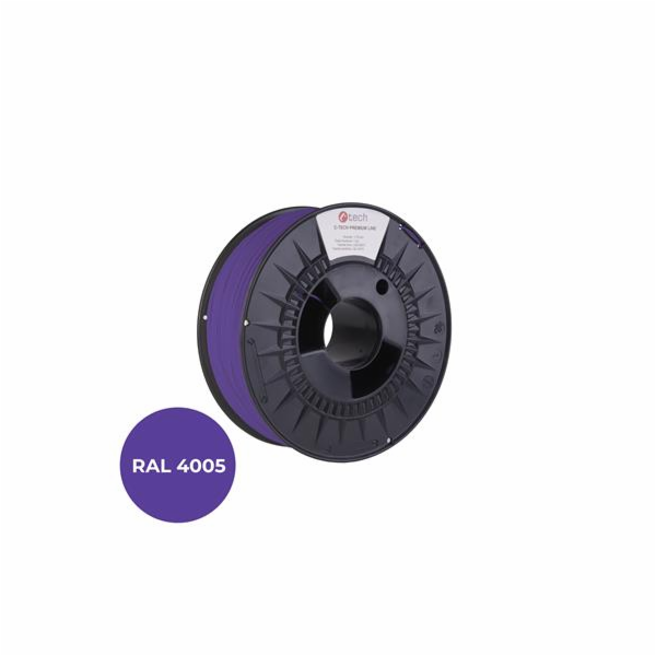 C-TECH Tisková struna (filament) PREMIUM LINE, PLA, modro...