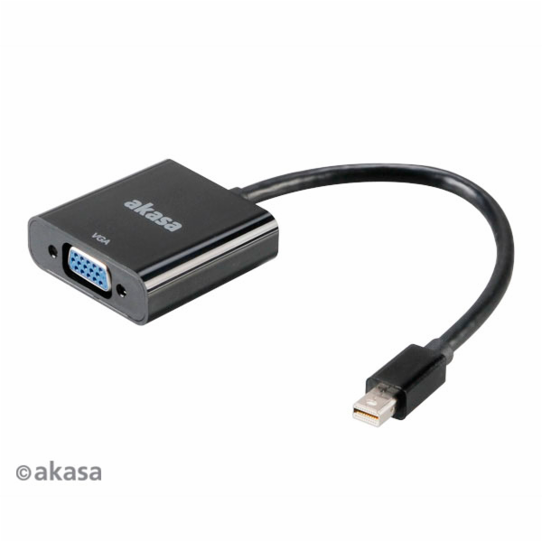 AKASA redukce Mini DisplayPort na VGA (D-SUB), 20cm