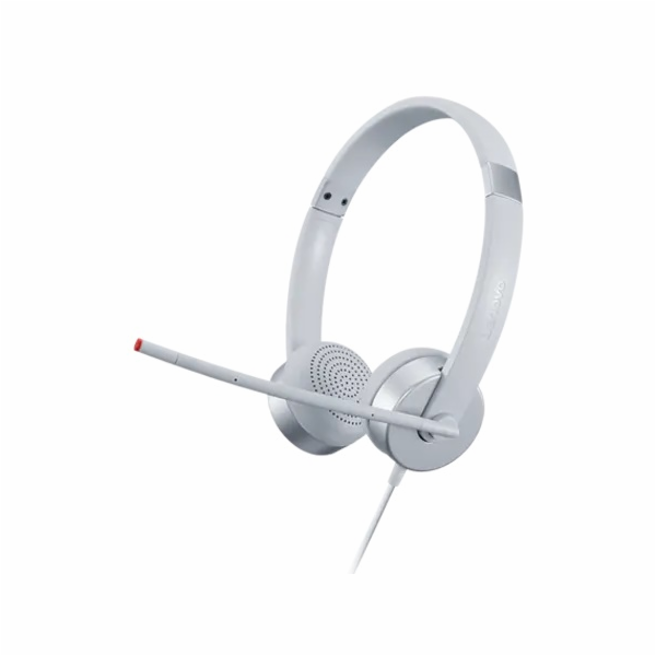 Lenovo 100/Stereo/Jack/Drát/Šedá