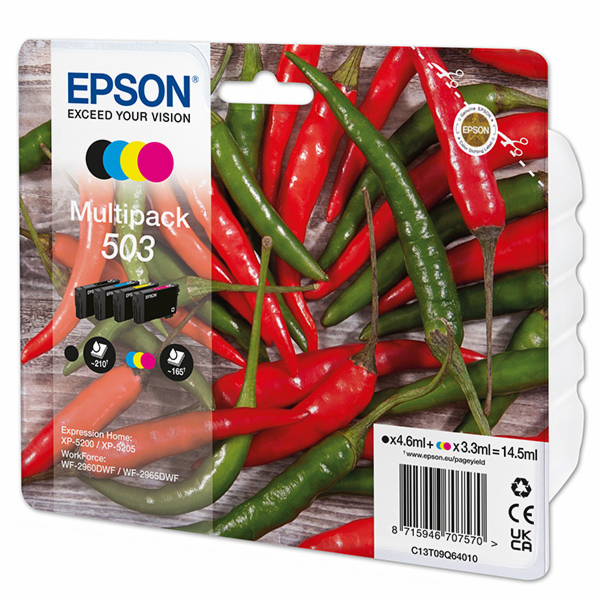 Multipack inkoustu Epson 503 (C13T09Q64010)