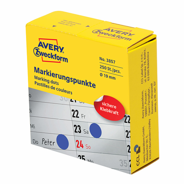 Avery Zweckform Značkovací kroužky v dávkovači Avery Zwec...