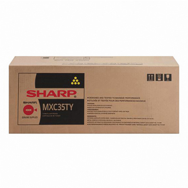 Originální toner Sharp MX-C35T žlutý (MX-C35TY)