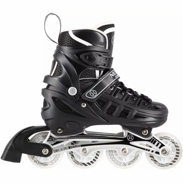 Nils Extreme NH10905 4v1 kolečkové brusle ČERNÁ LED VEL. ...