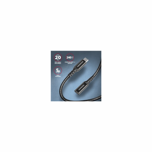 AXAGON BUCM32-CF15AB prodlužovací kabel USB-C (M) <-> USB...