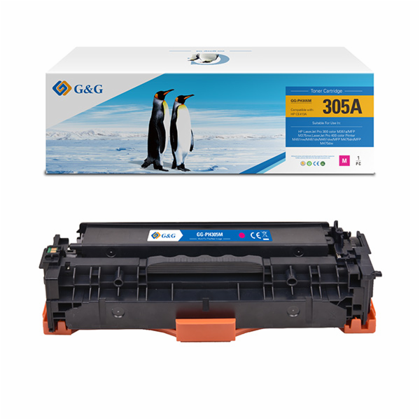 G&G Náhradní purpurový toner 305A (NT-PH305M(CE413A))