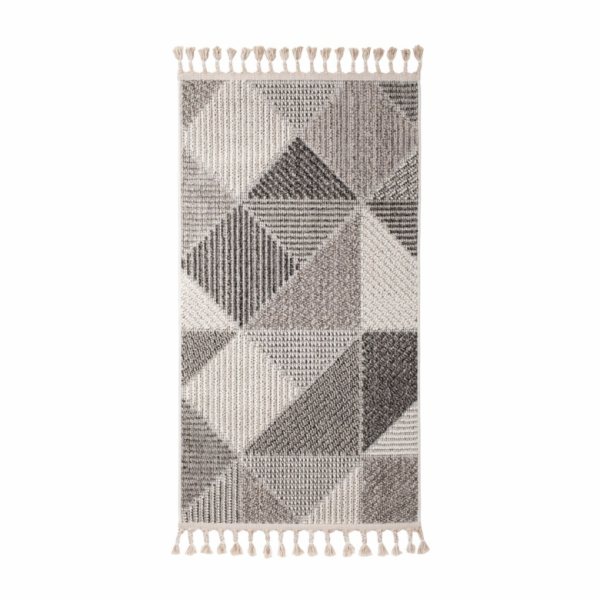 Koberec Domoletti ENJOY A895A-R0714, šedý, 150 cm x 80 cm