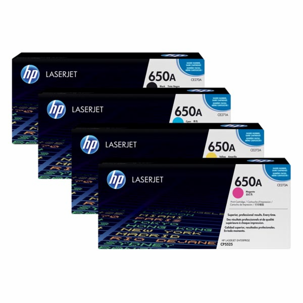HP 650A - Černá - originální - LaserJet - kazeta s barviv...