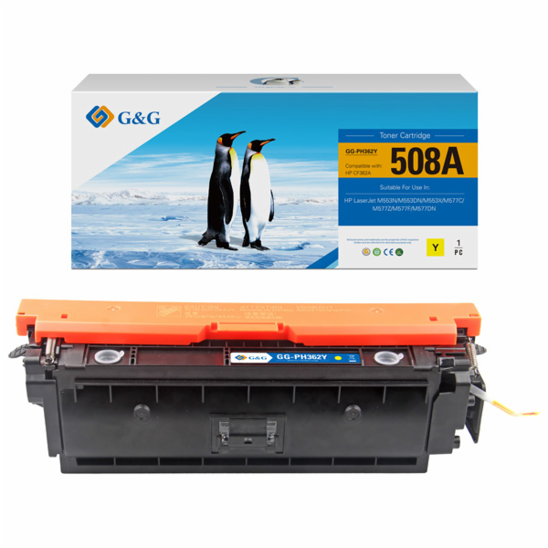 G&G Toner Kompatibilní toner G&G s HP CF362A, NT-PH362Y, ...
