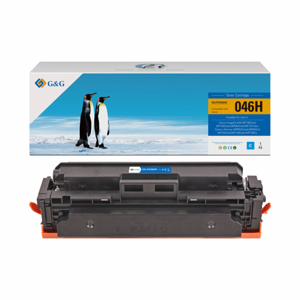 G&G Toner Toner kompatibilní s Canon 046HC, NT-PC046XC, a...