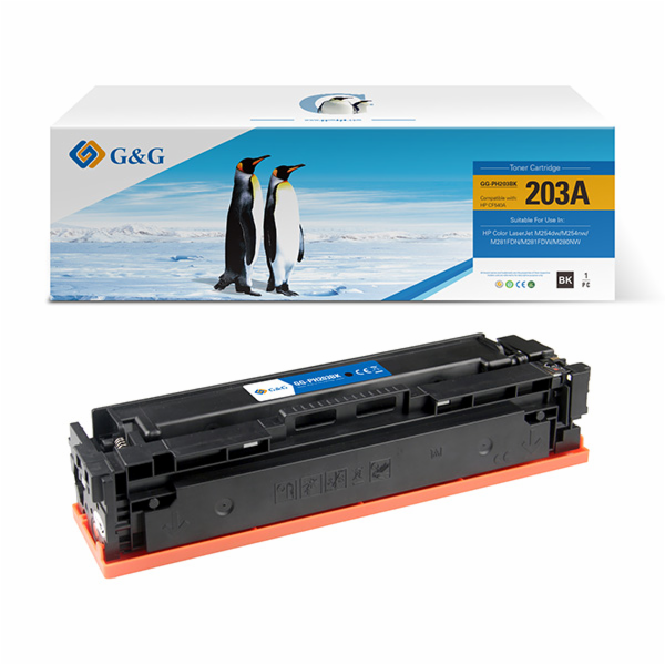 G&G HP CF540A  NT-PH203BK, HP 203A  komp