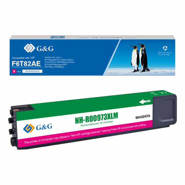G&G  kompatibilní inkoust / inkoust s F6T82AE, NH-R00973X...