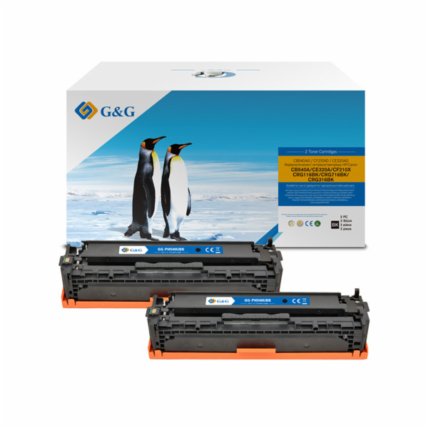 G&G HP CB540A, CE320A, CF210X, Canon CRG